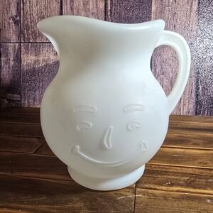 Vintage Kool Aid Man Plastic Pitcher